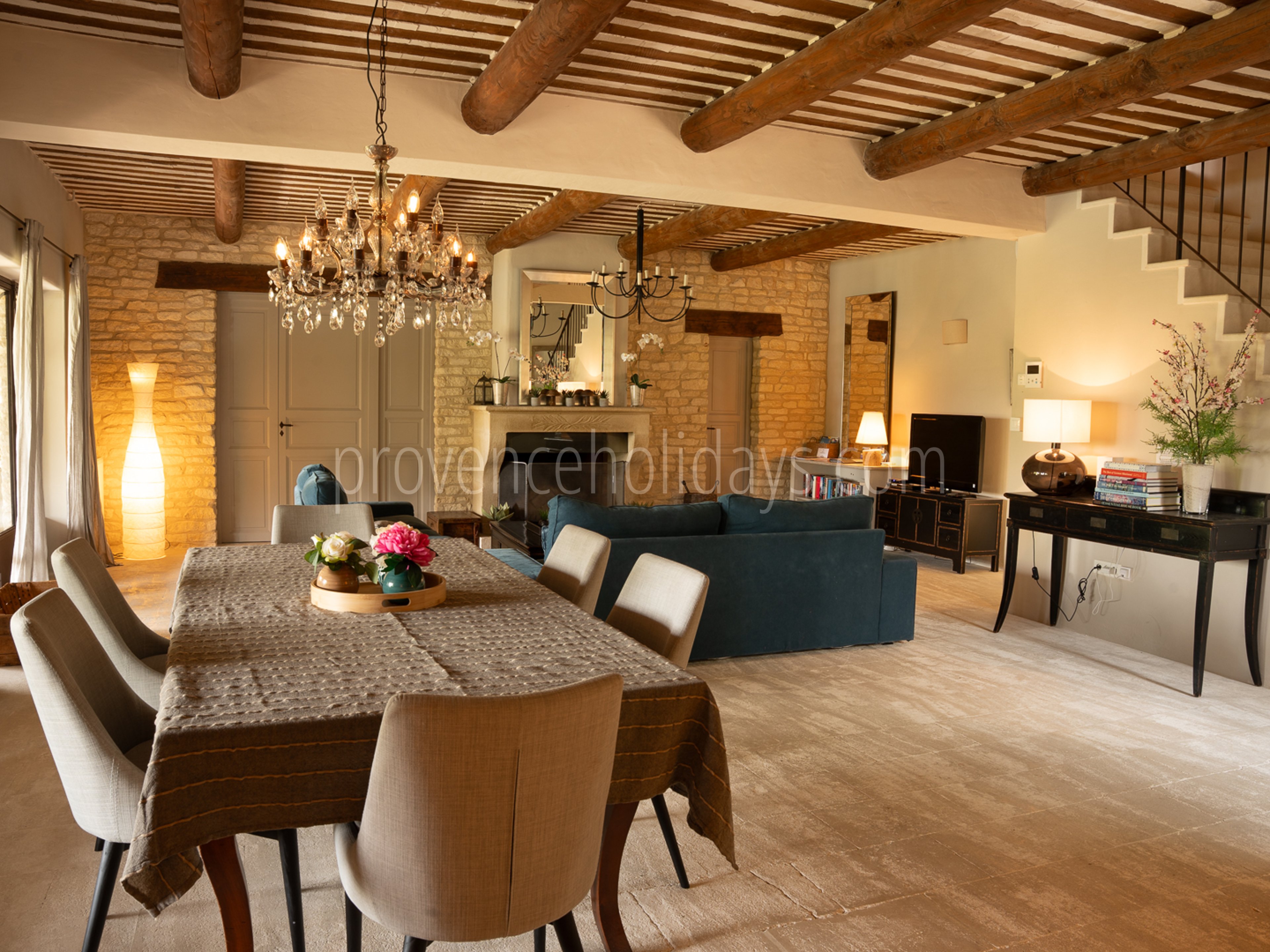 18 - Le Mas de Joucas: Villa: Interior