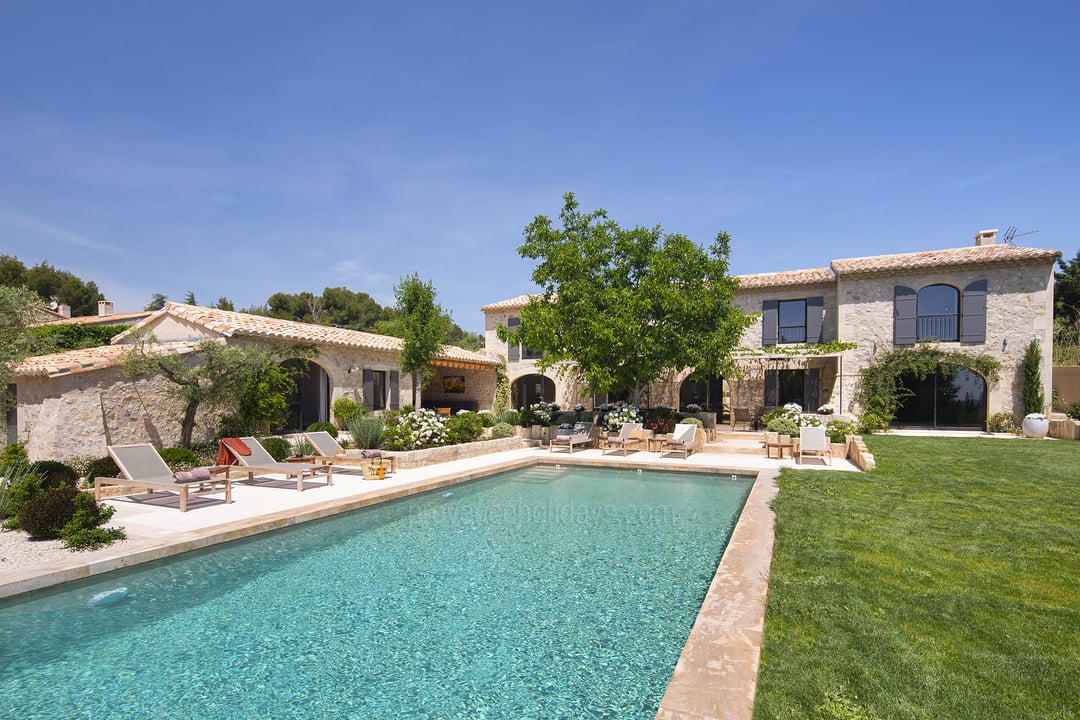 1 - Mas des Cerisiers: Villa: Pool