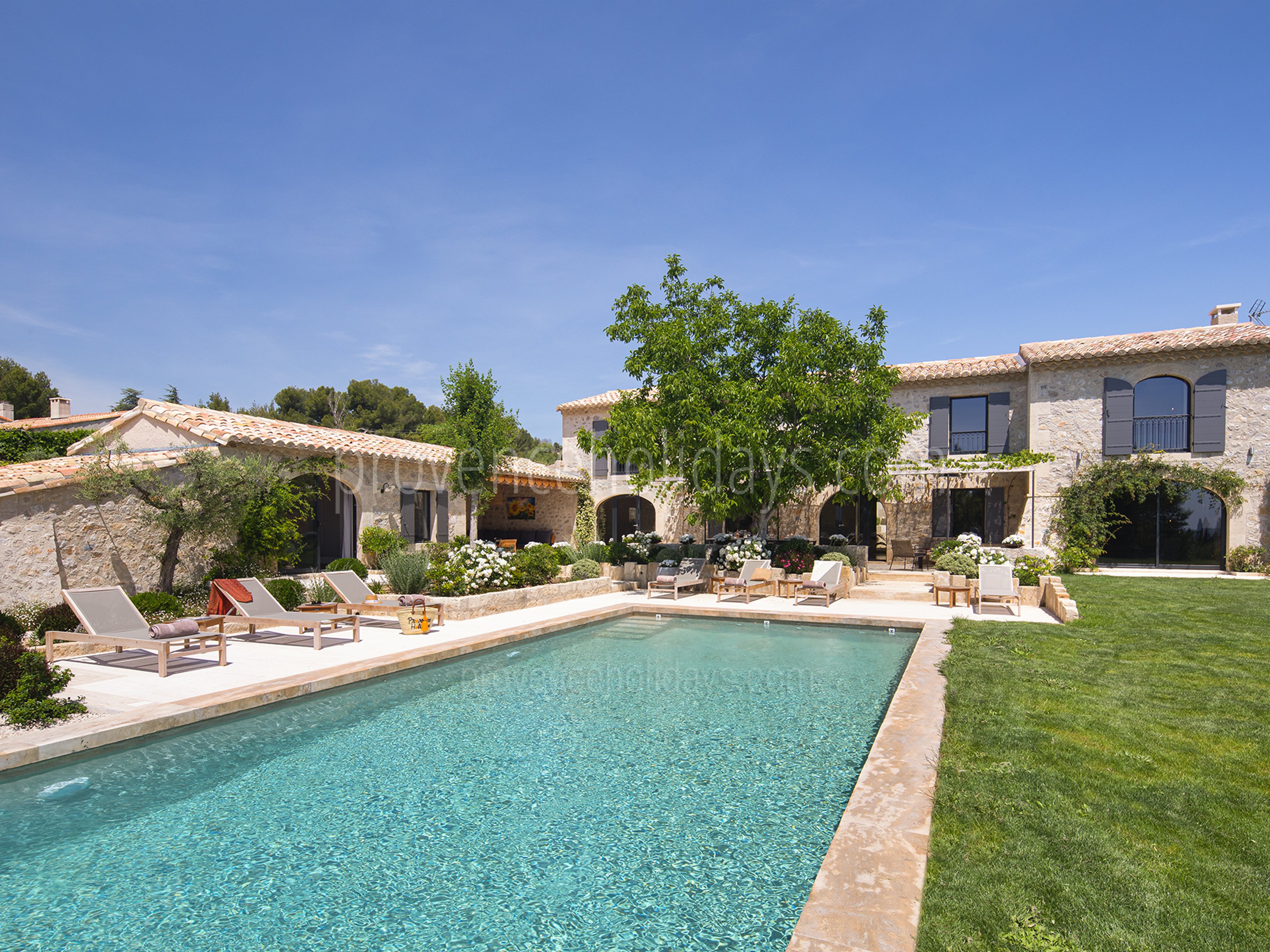 1 - Mas des Cerisiers: Villa: Pool