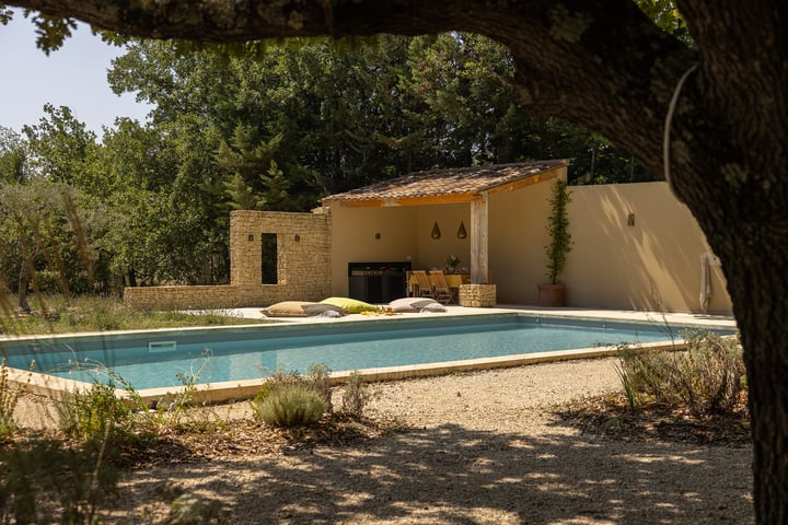 23 - Mas des Lavandins: Villa: Pool