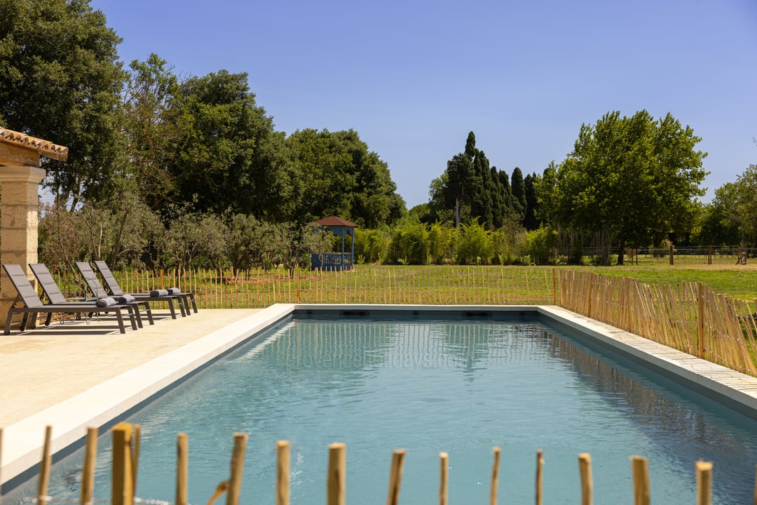 22 - Le Mas Seren: Villa: Pool