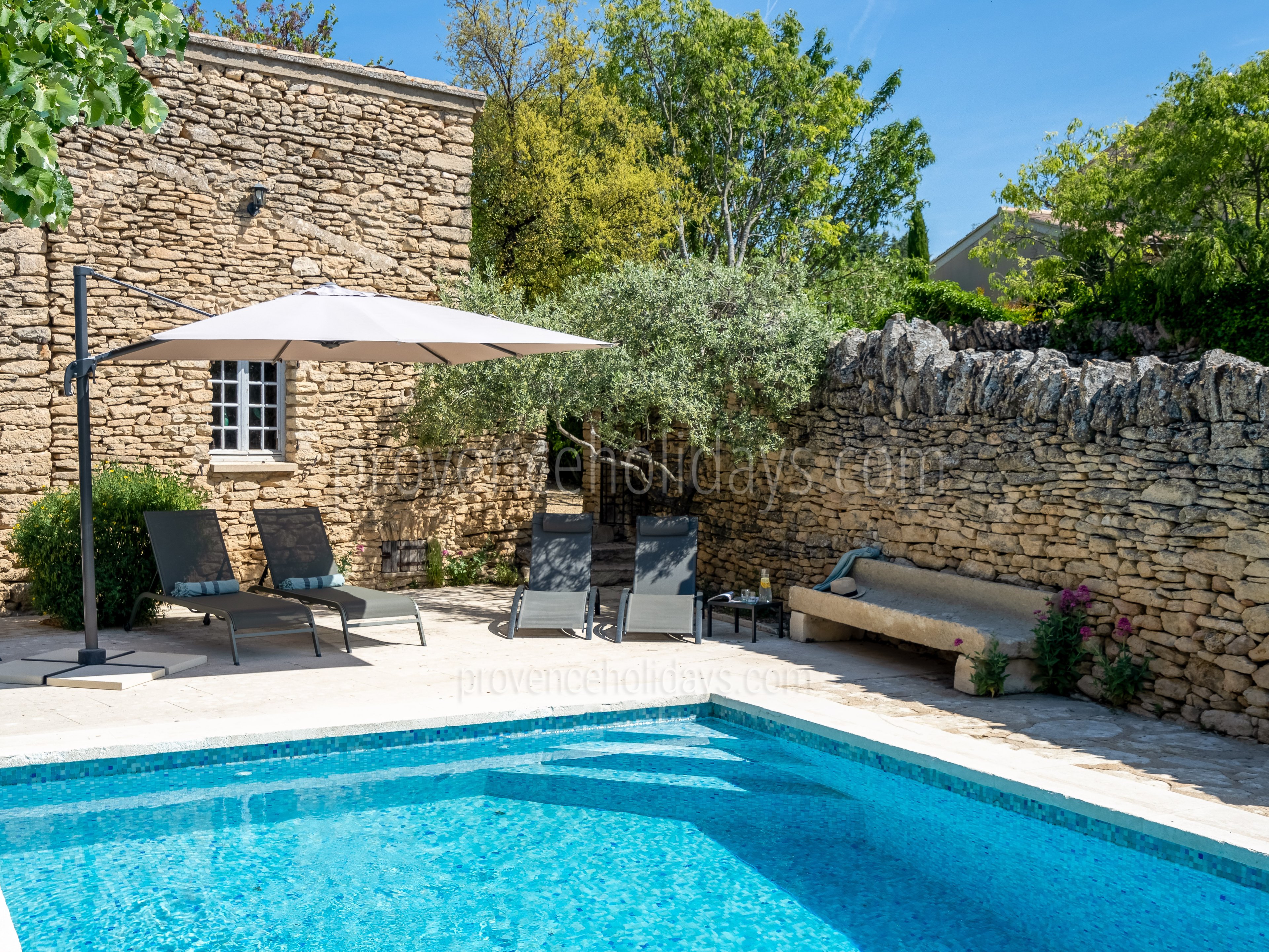 9 - Mas des Aires: Villa: Pool