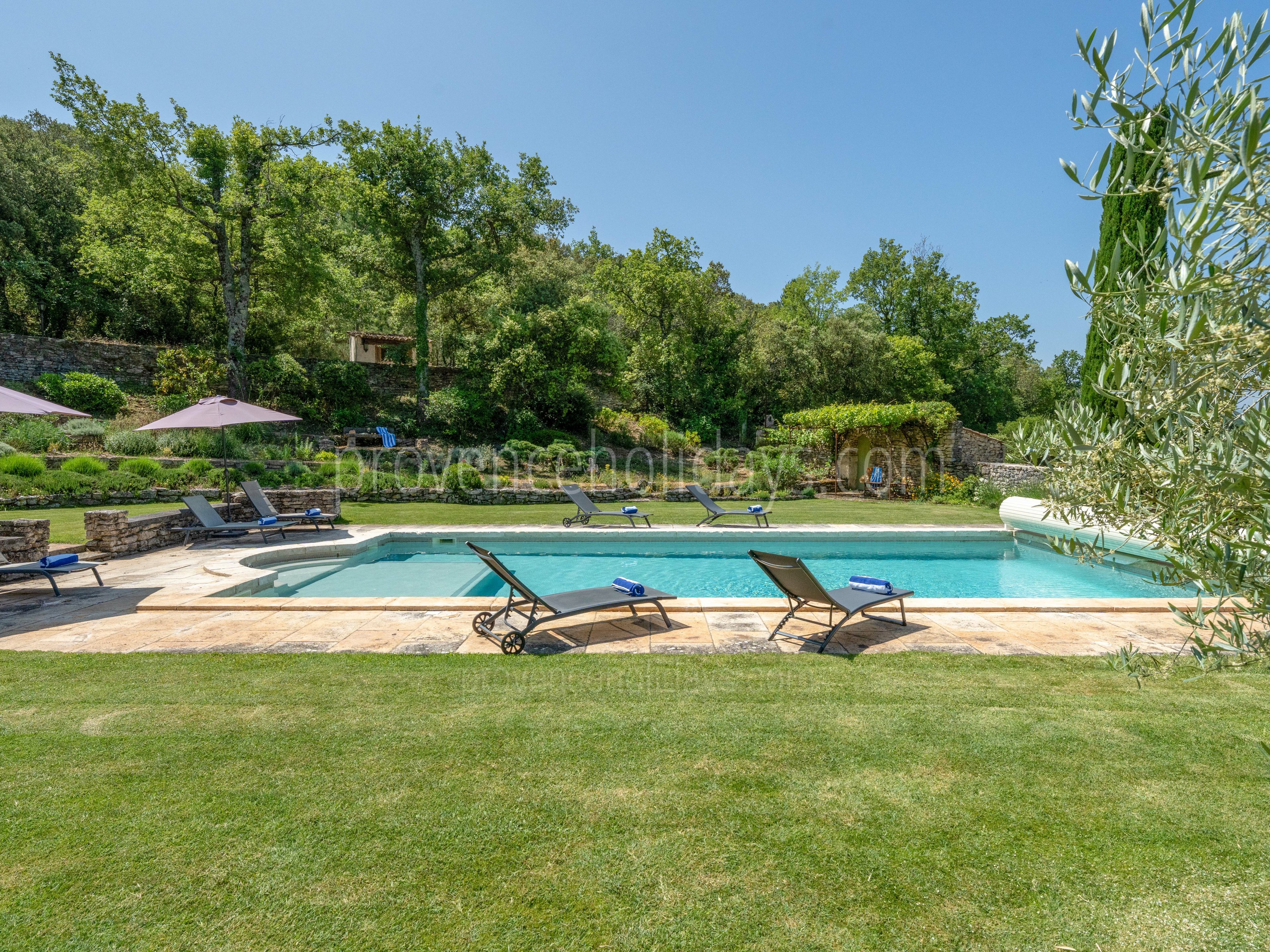 48 - Le Mas de Bonnieux: Villa: Pool