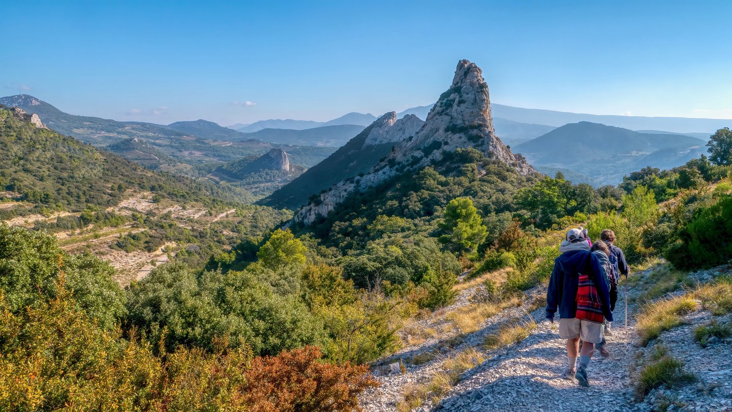 hiking provence