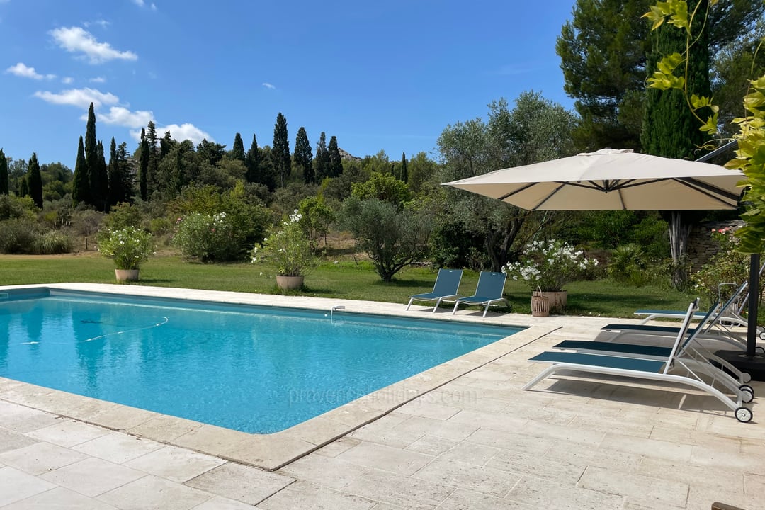 7 - Mas des Trois Cyprès: Villa: Pool