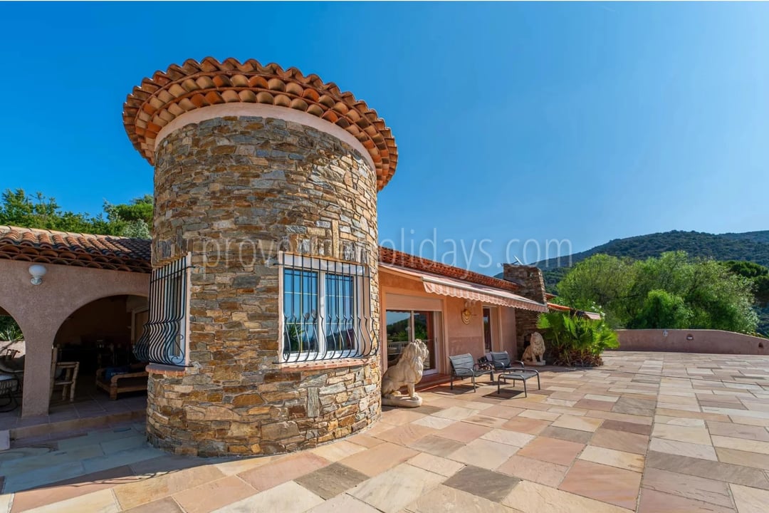 22 - Villa with pool in Cap Bénat: Villa: Exterior