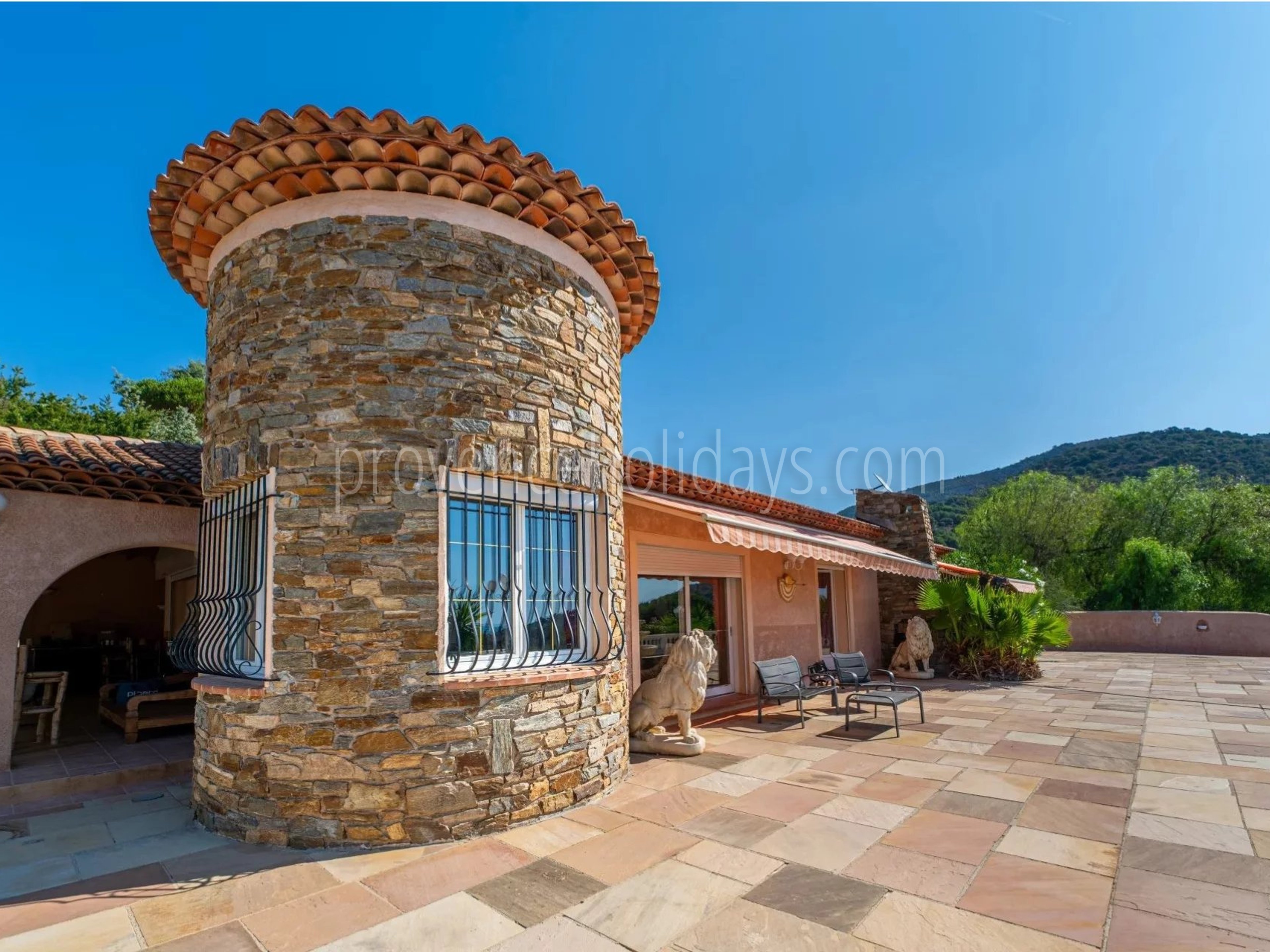 22 - Villa with pool in Cap Bénat: Villa: Exterior