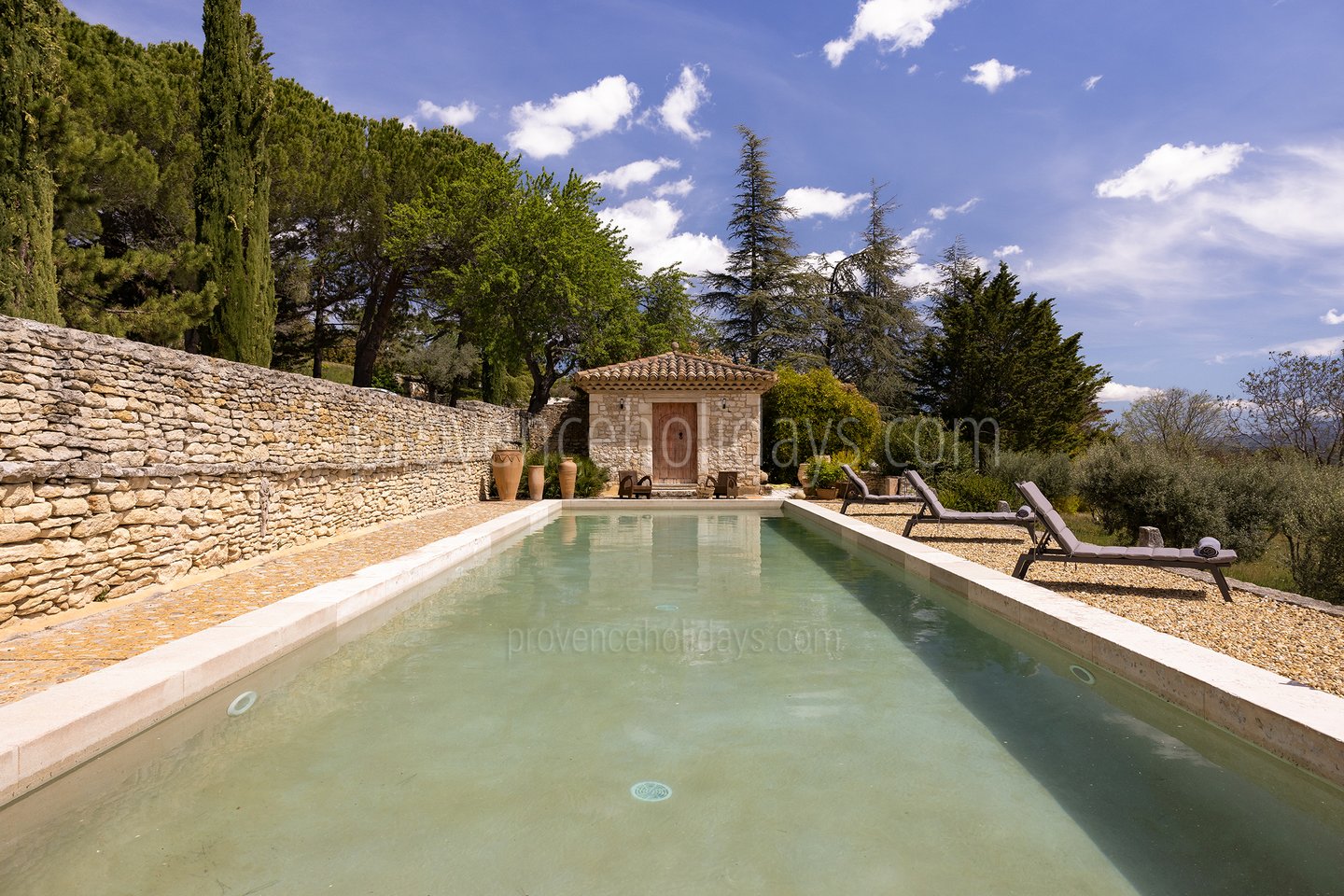 14 - La Maison des Glycines: Villa: Pool