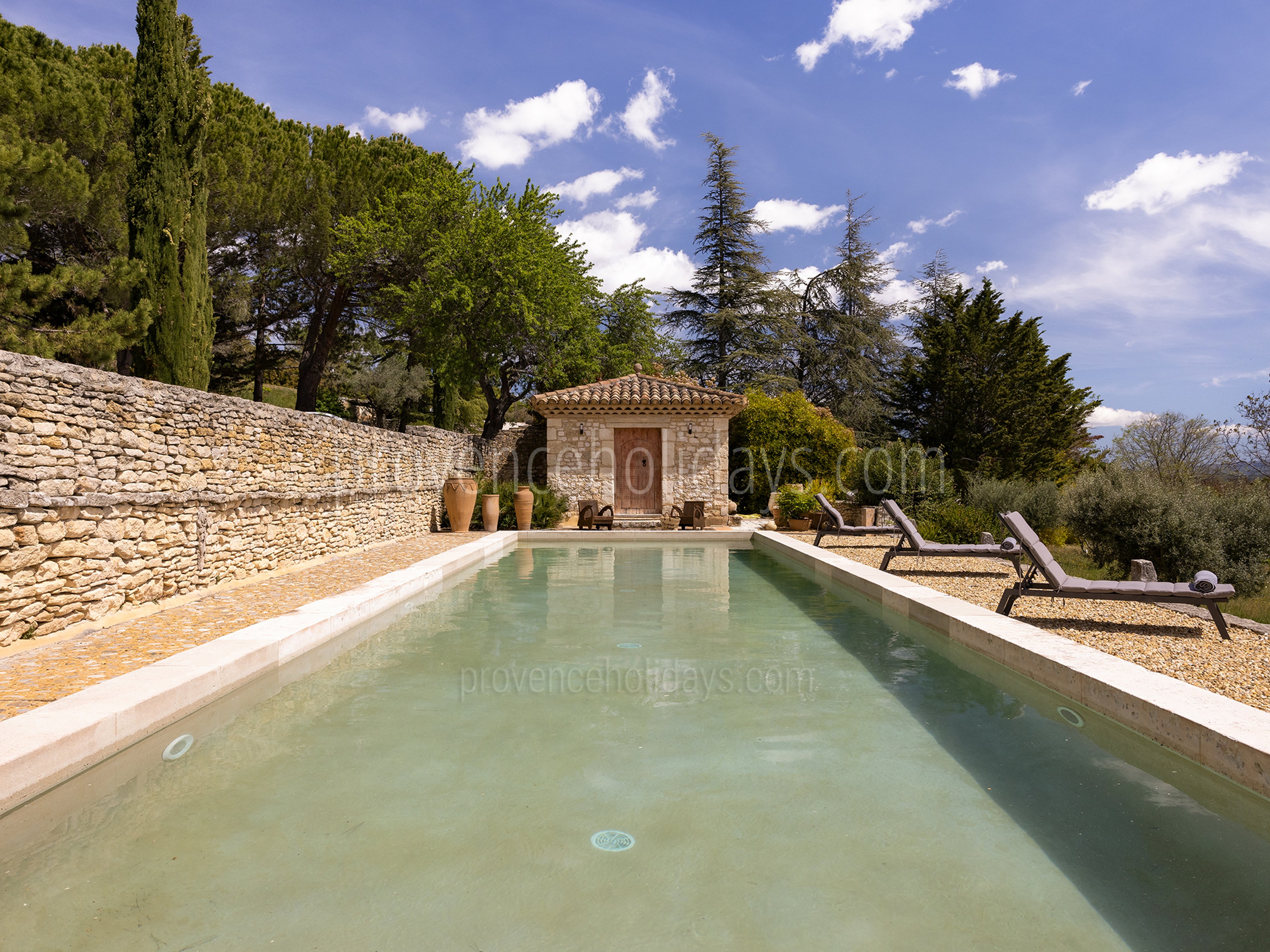14 - La Maison des Glycines: Villa: Pool