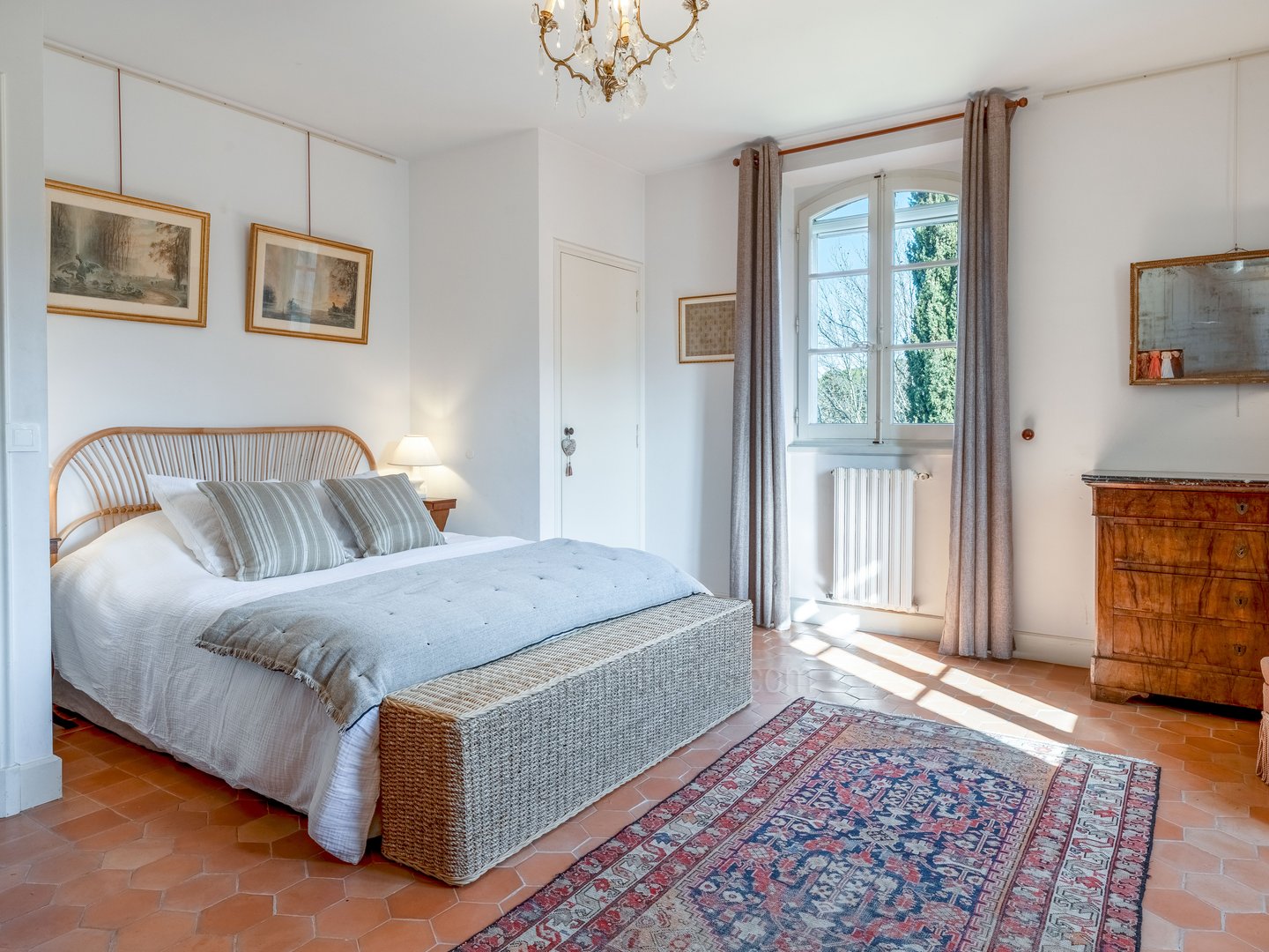 57 - Mas des Trois Cyprès: Villa: Bedroom