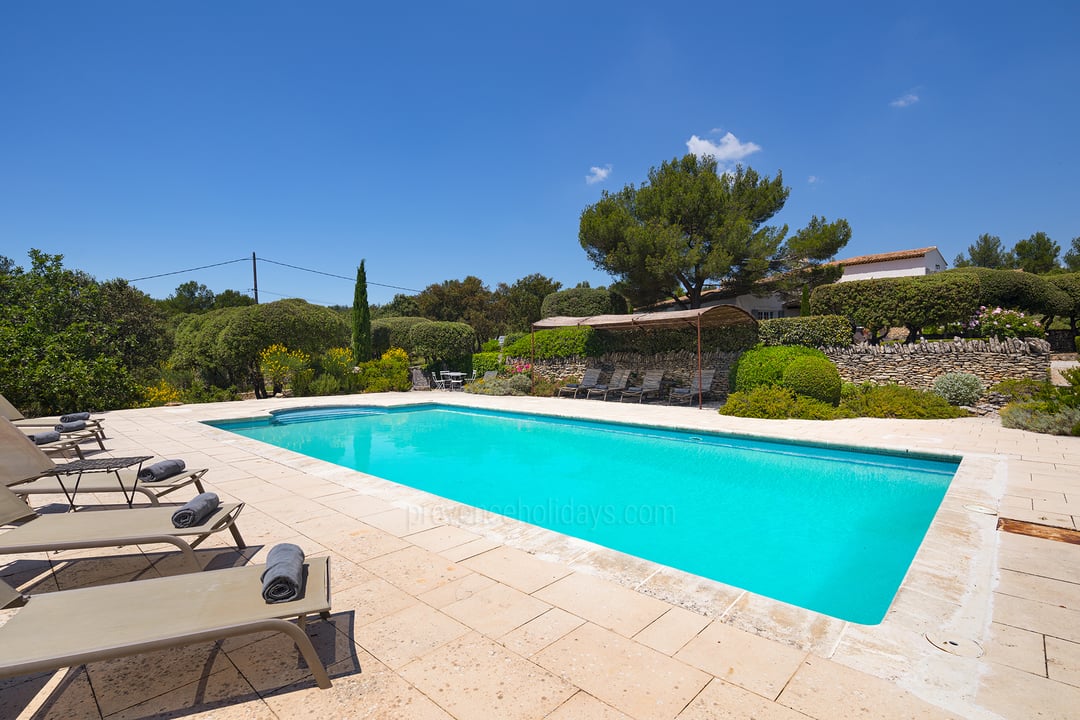 24 - Mas de Gordes: Villa: Pool