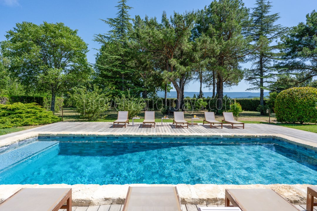 40 - Villa Sérénité du Luberon: Villa: Pool