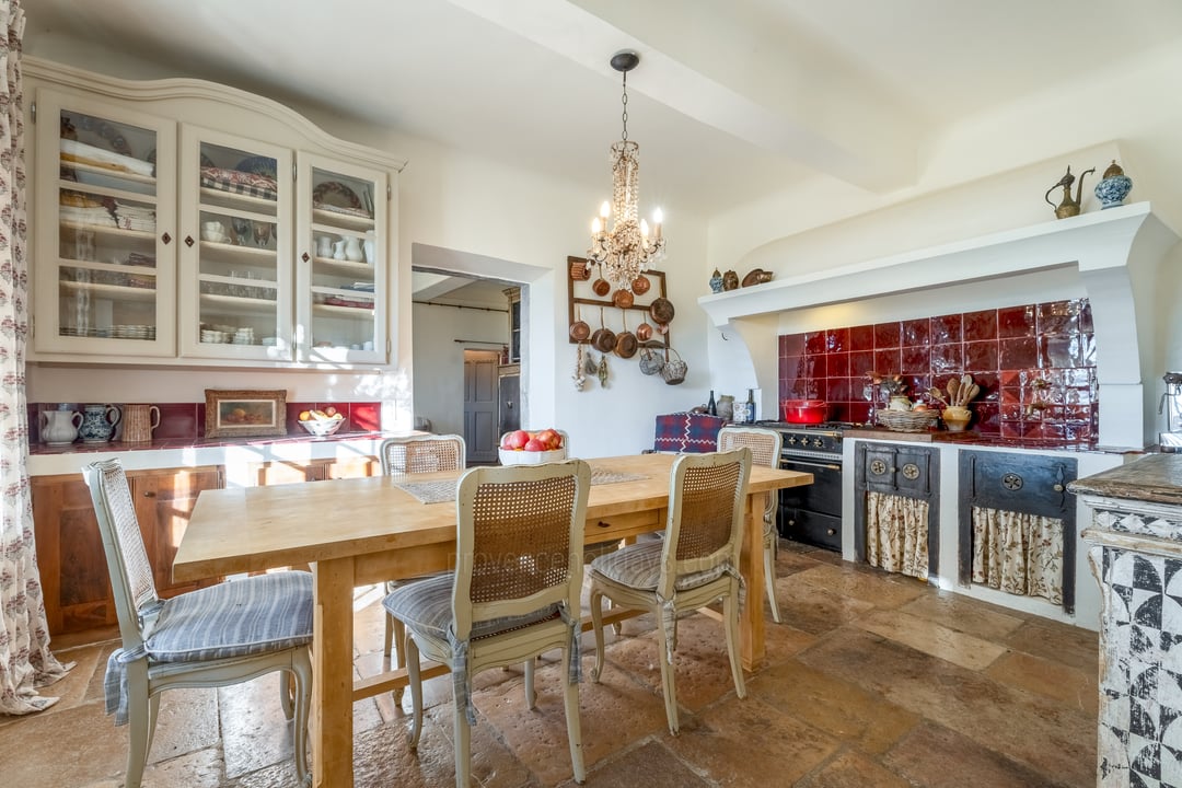 5 - 18e-eeuwse Bastide met uitzicht op de Luberon te koop - Bonnieux: Villa: Interior