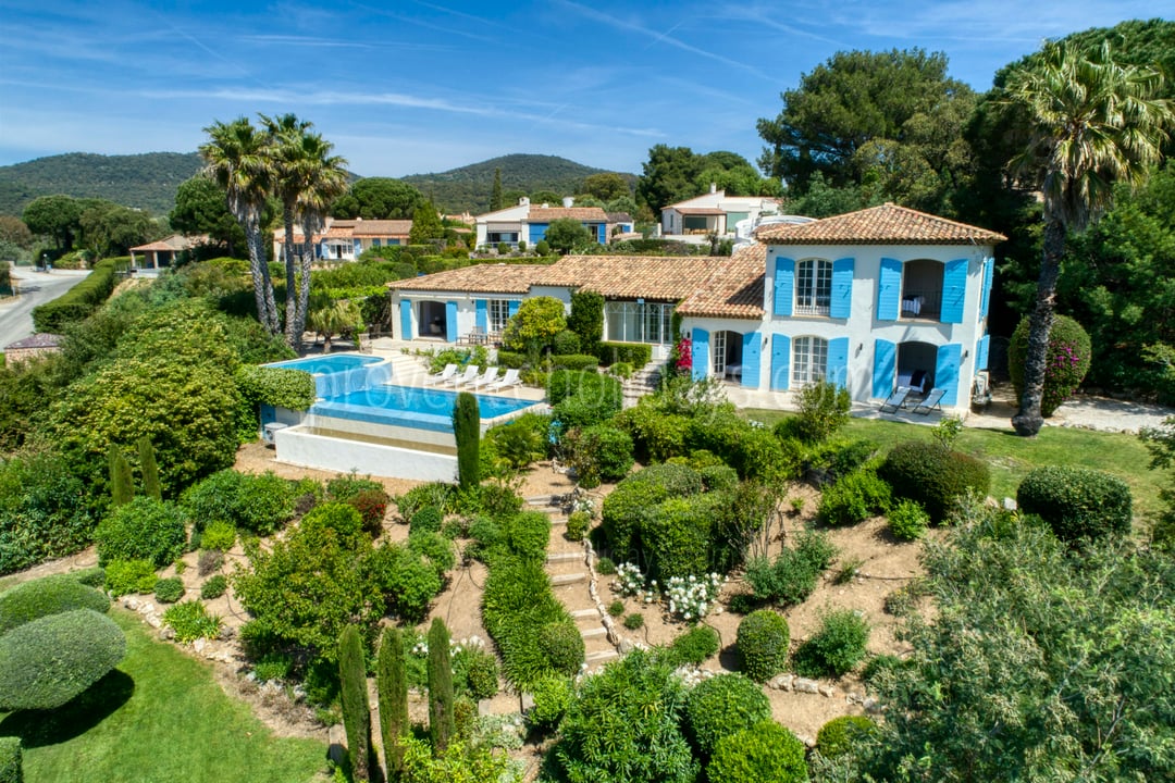 Villa mit Meerblick in Grimaud