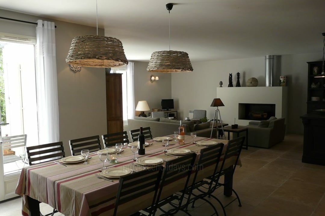 10 - Le Mas des Cigales: Villa: Interior