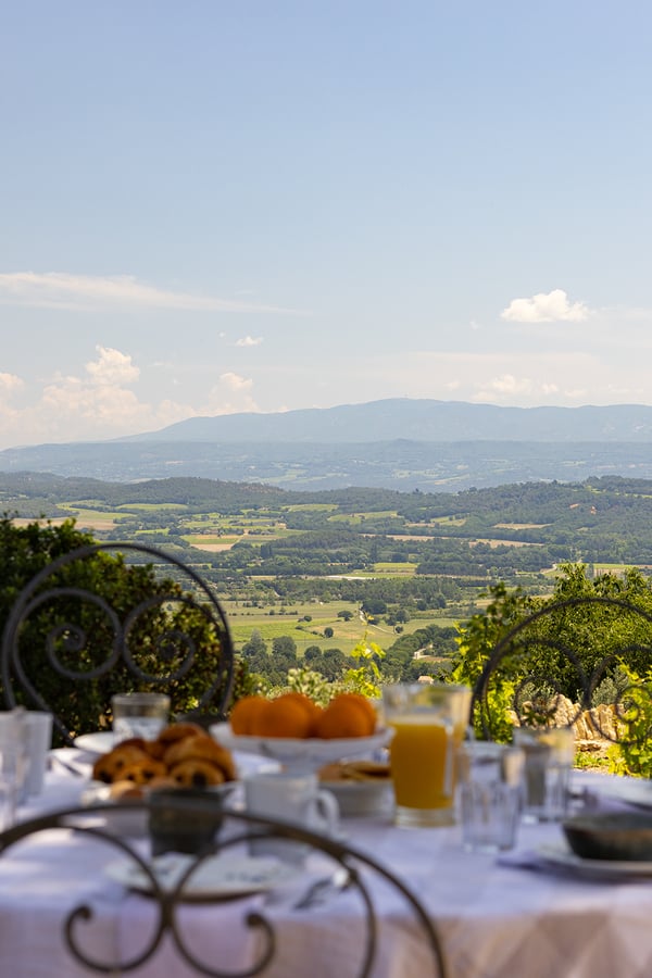 breakfast with a view