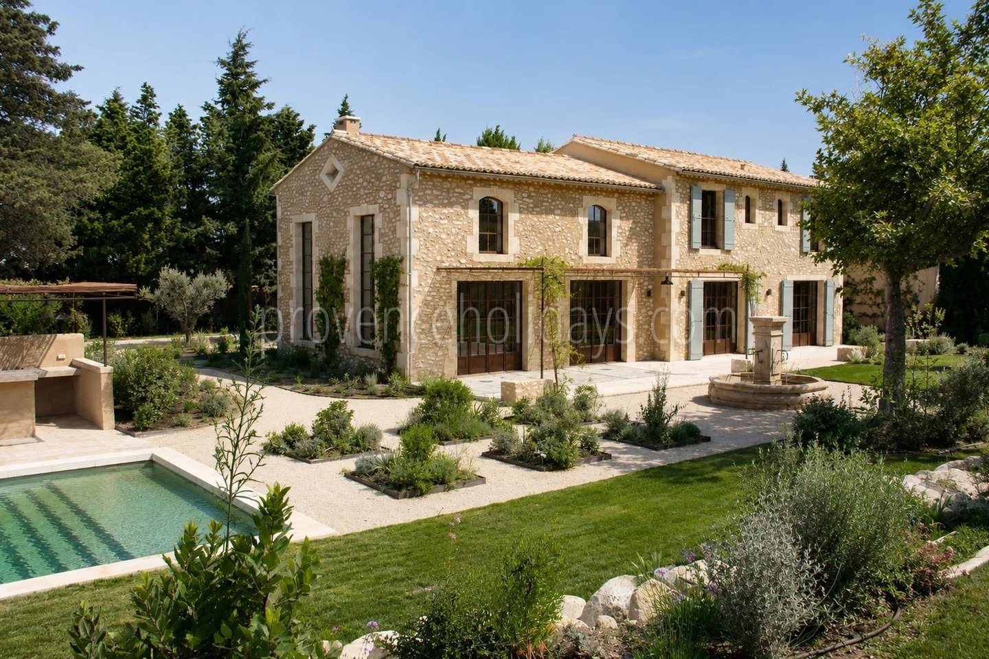 33 - Mas contemporain à Eygalières: Villa: Exterior
