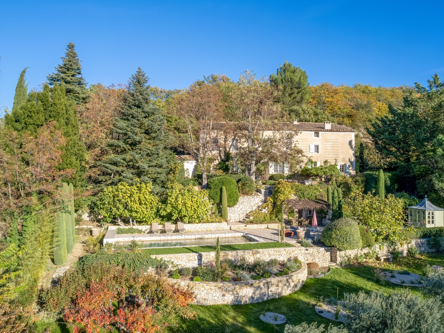 18th century Bastide with views of Luberon for sale - Bonnieux - 61