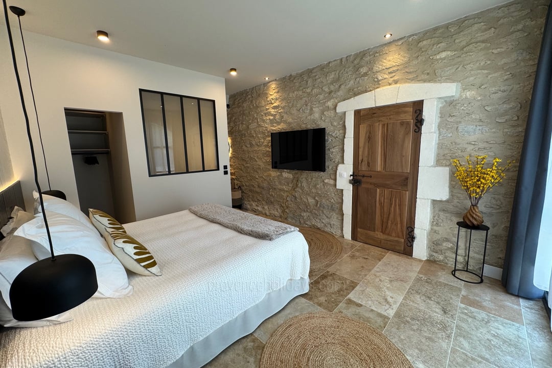46 - Mas de l\'Oiseau: Villa: Bedroom