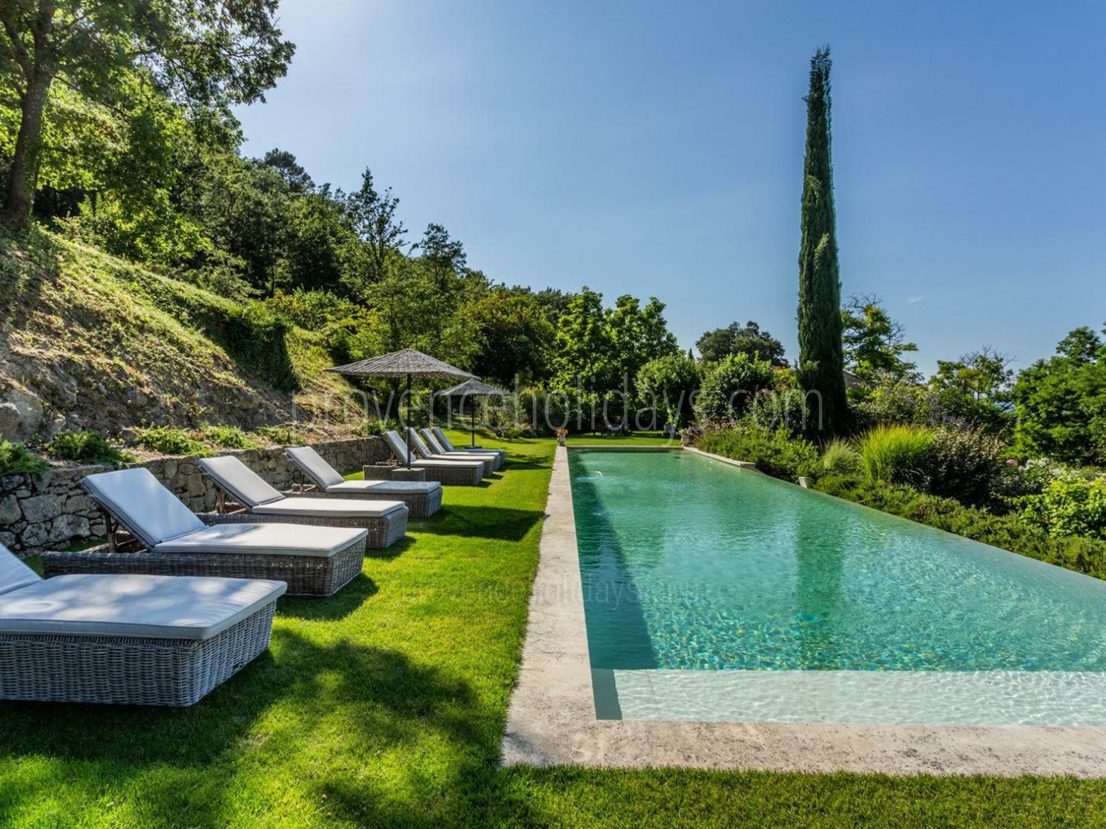 1 - Ménerbes Mas: Villa: Pool