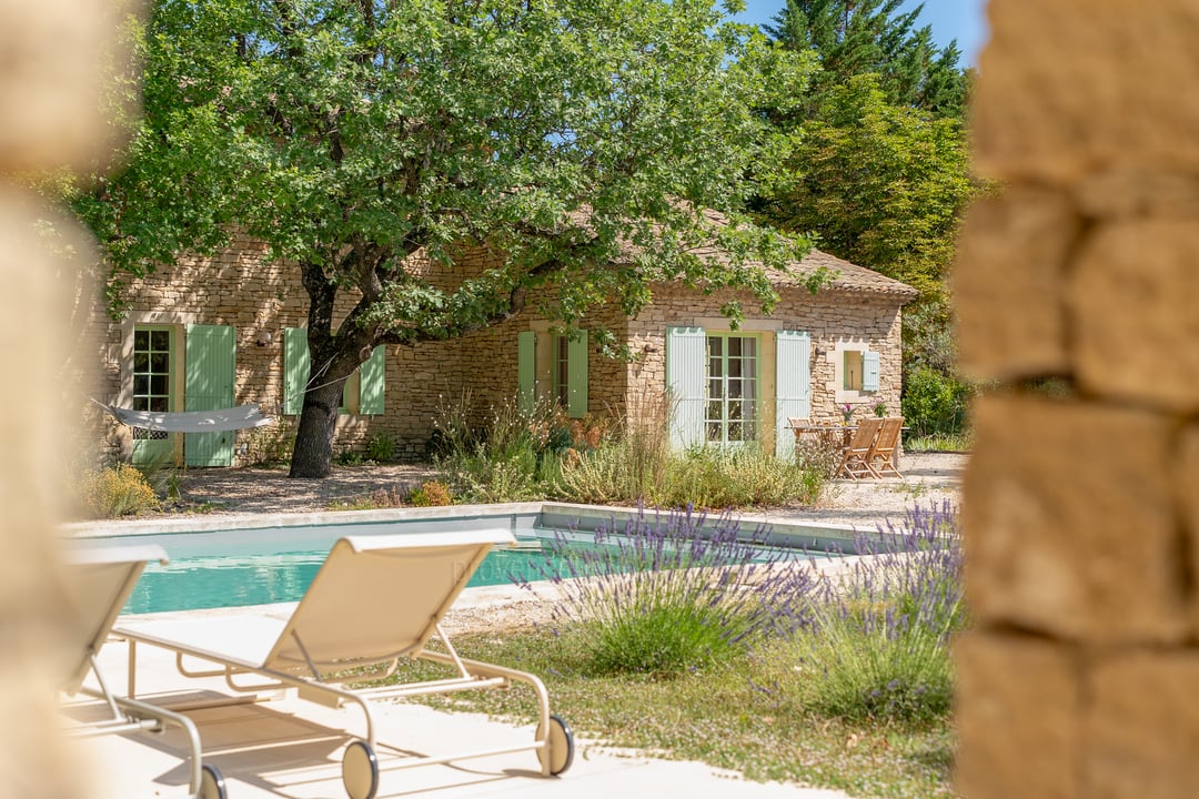 Authentisches Bauernhaus mit Lavendelfeldern und Pool