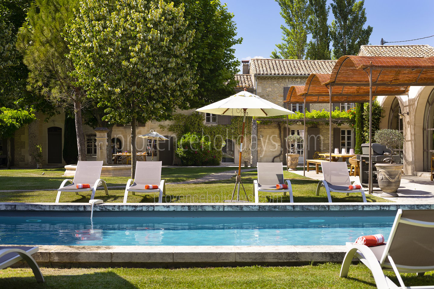 1 - Les Oliviers: Villa: Pool - Heated pool 5x15m