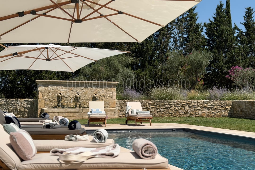 0 - Mas des Cistes: Villa: Pool