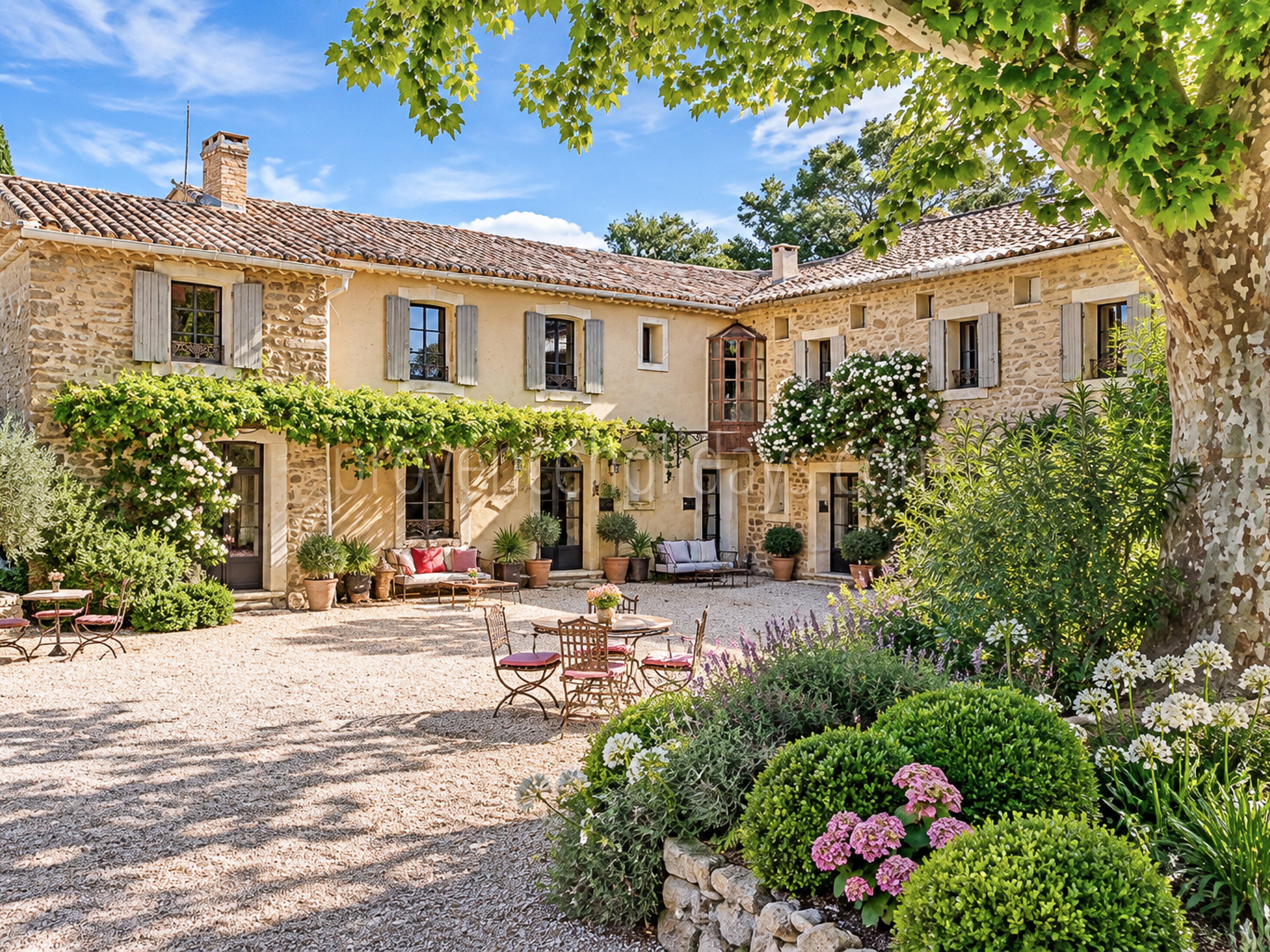 10 - Mas de Beaumes: Villa: Exterior