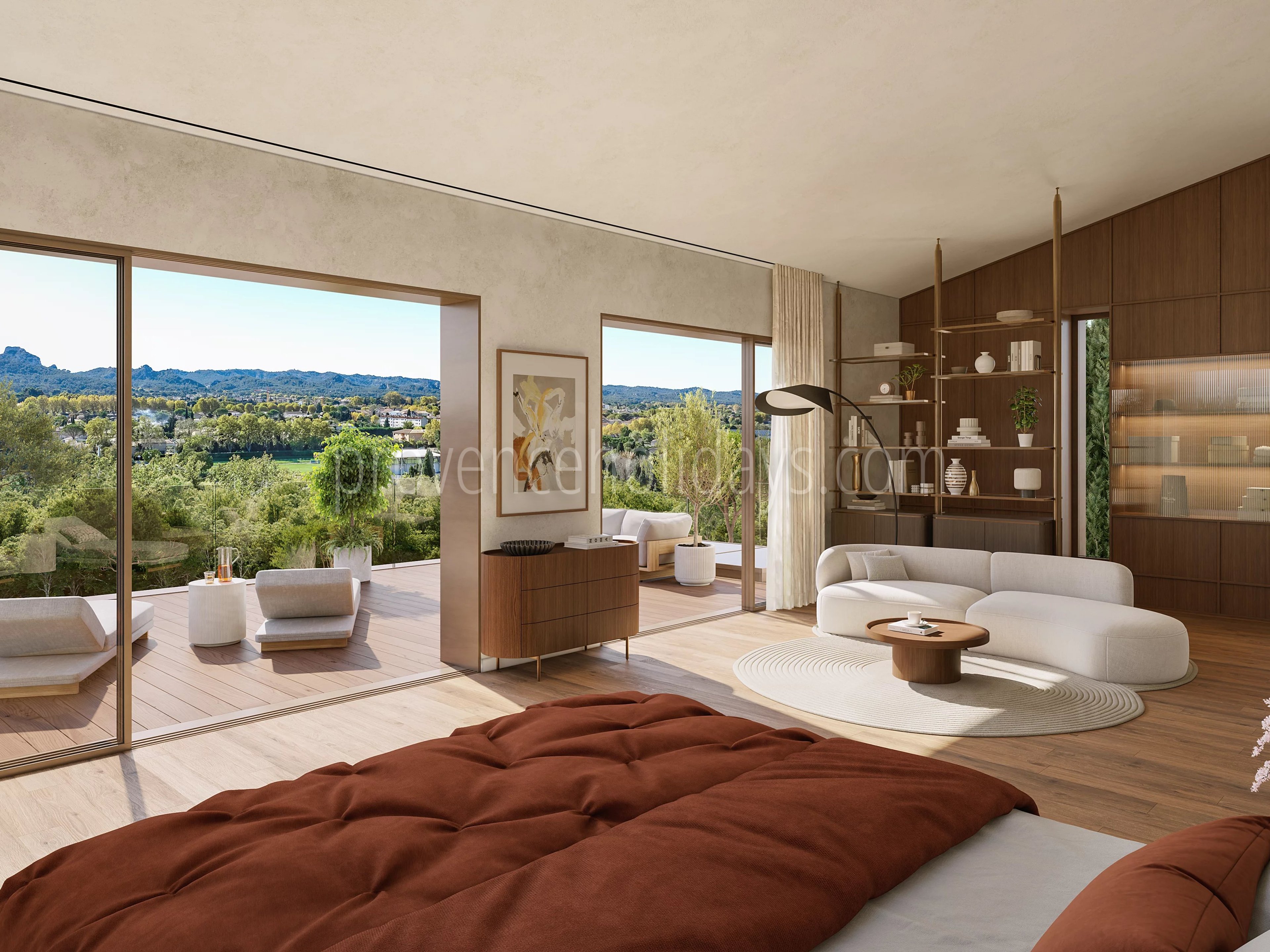 4 - Nieuwe villa in Saint-Rémy-de-Provence: Villa: Bedroom