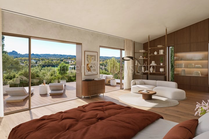 4 - Nieuwe villa in Saint-Rémy-de-Provence: Villa: Bedroom