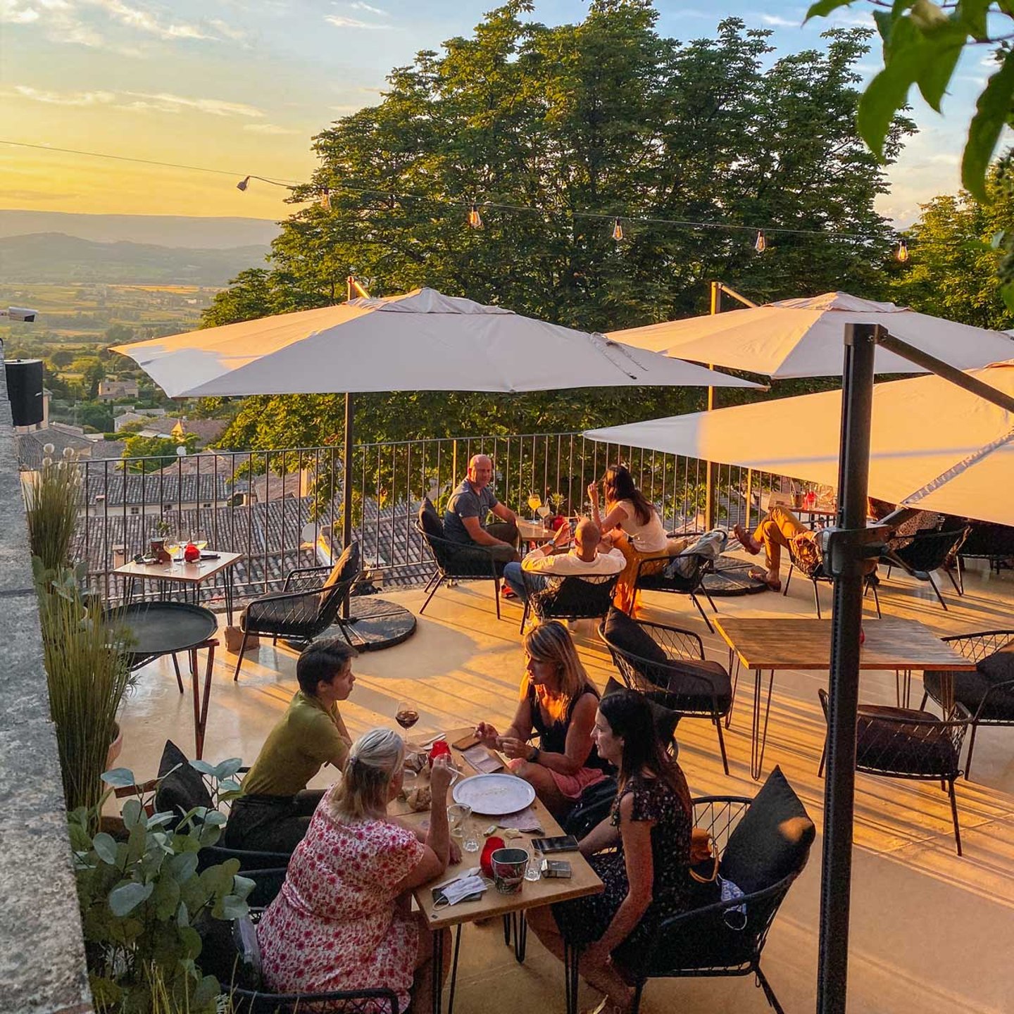 les terrasses