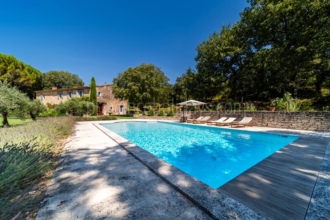 22 - Provençal mas in Ménerbes: Villa: Pool