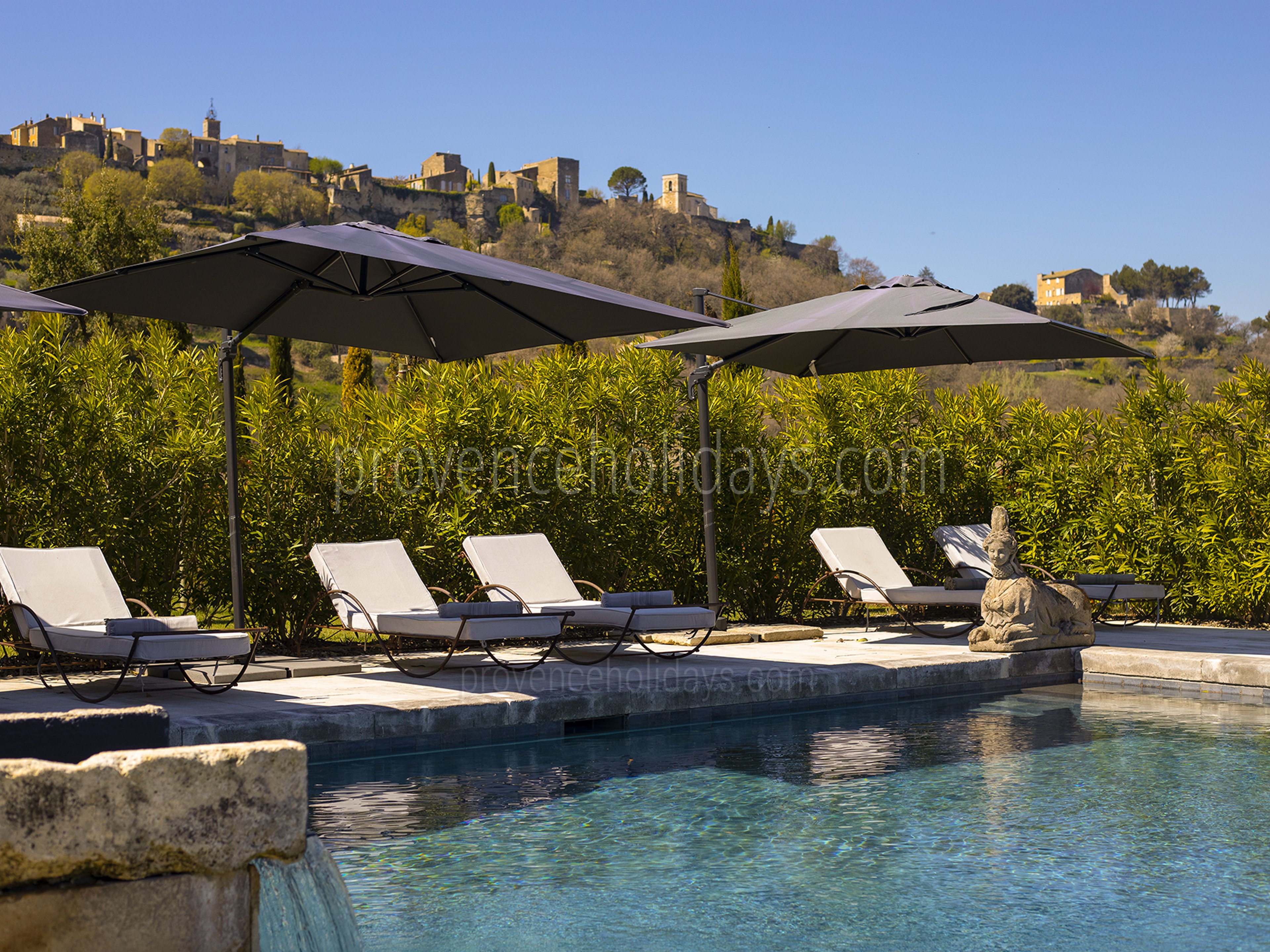 16 - Le Mas des Cyprès: Villa: Pool