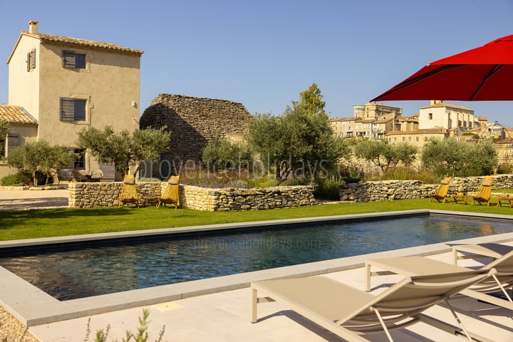 4 - Mas du Rocher: Villa: Pool