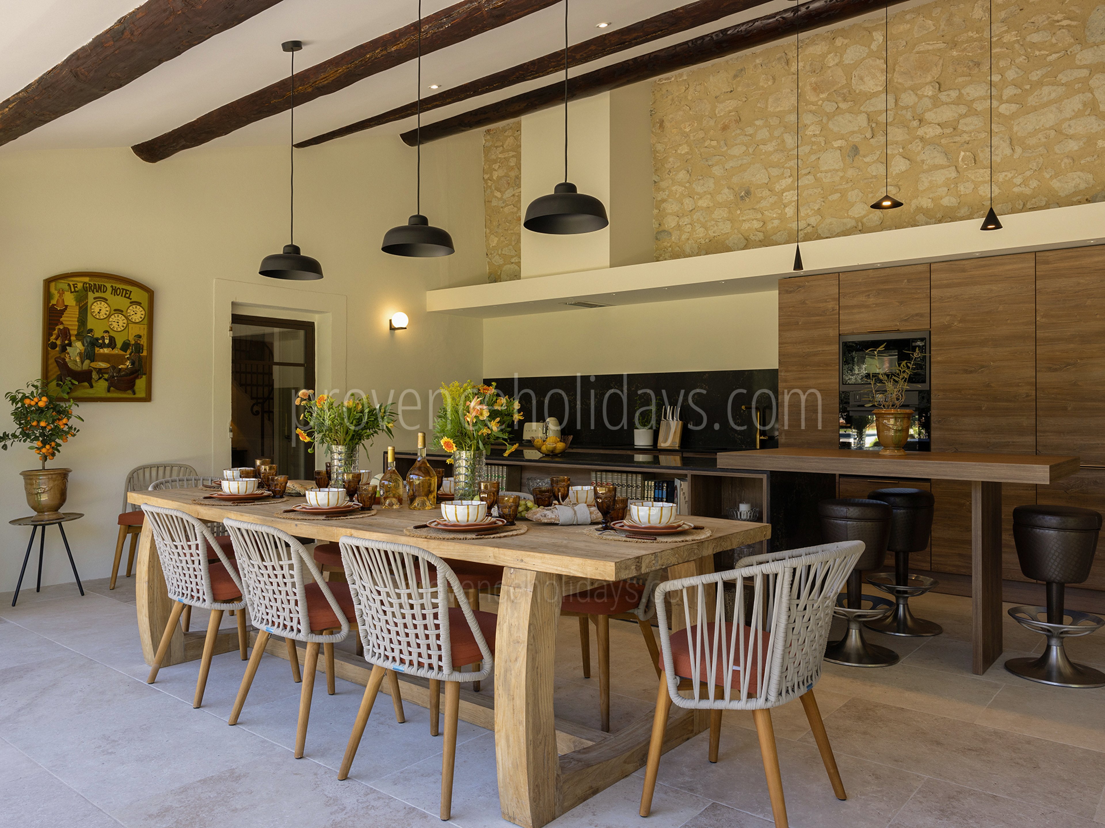 21 - Le Mas des Magnans: Villa: Interior