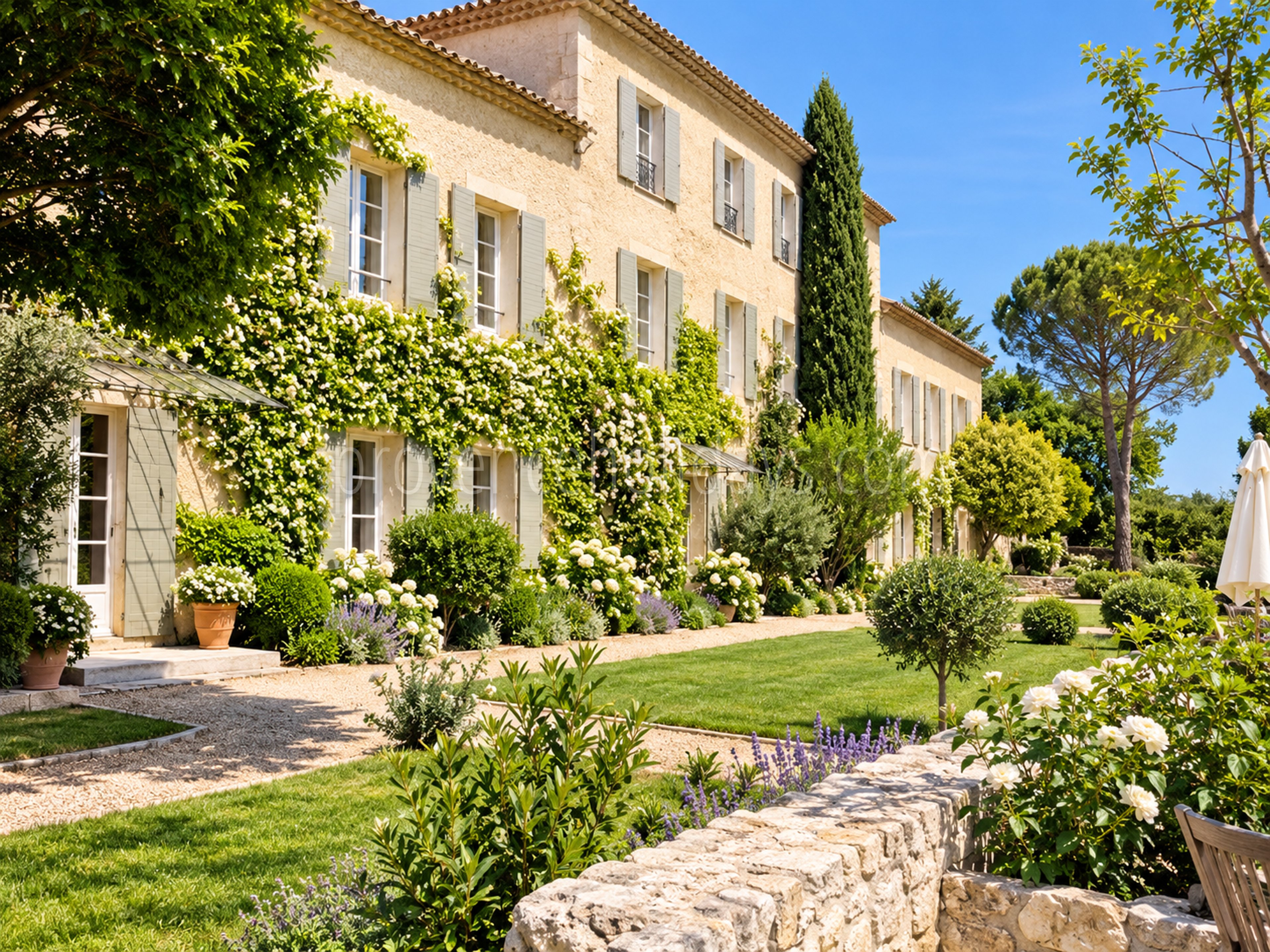 4 - Farmhouse with outbuildings in Lambesc: Villa: Exterior