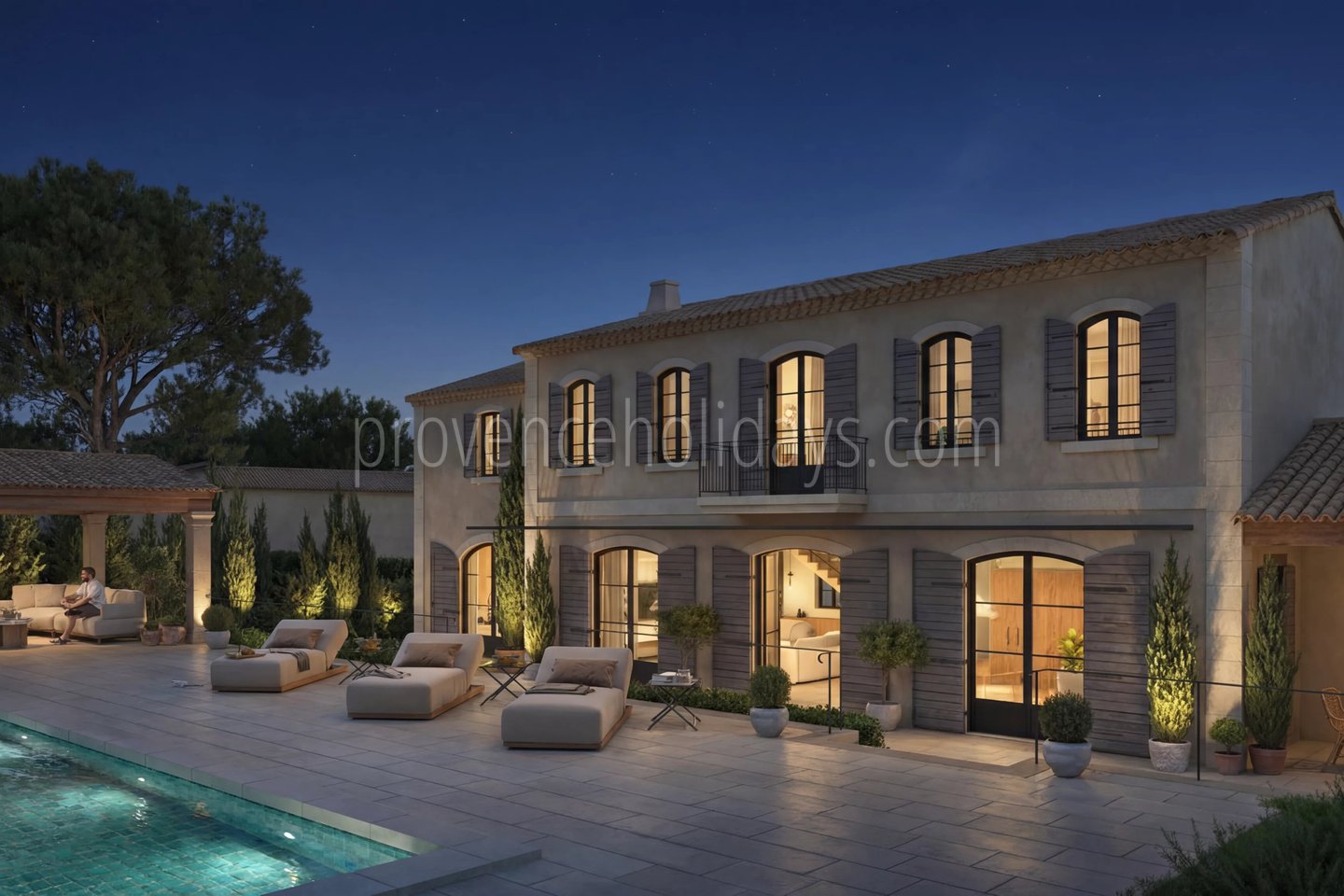 2 - Provençal bastide in Saint-Rémy-de-Provence: Villa: Pool