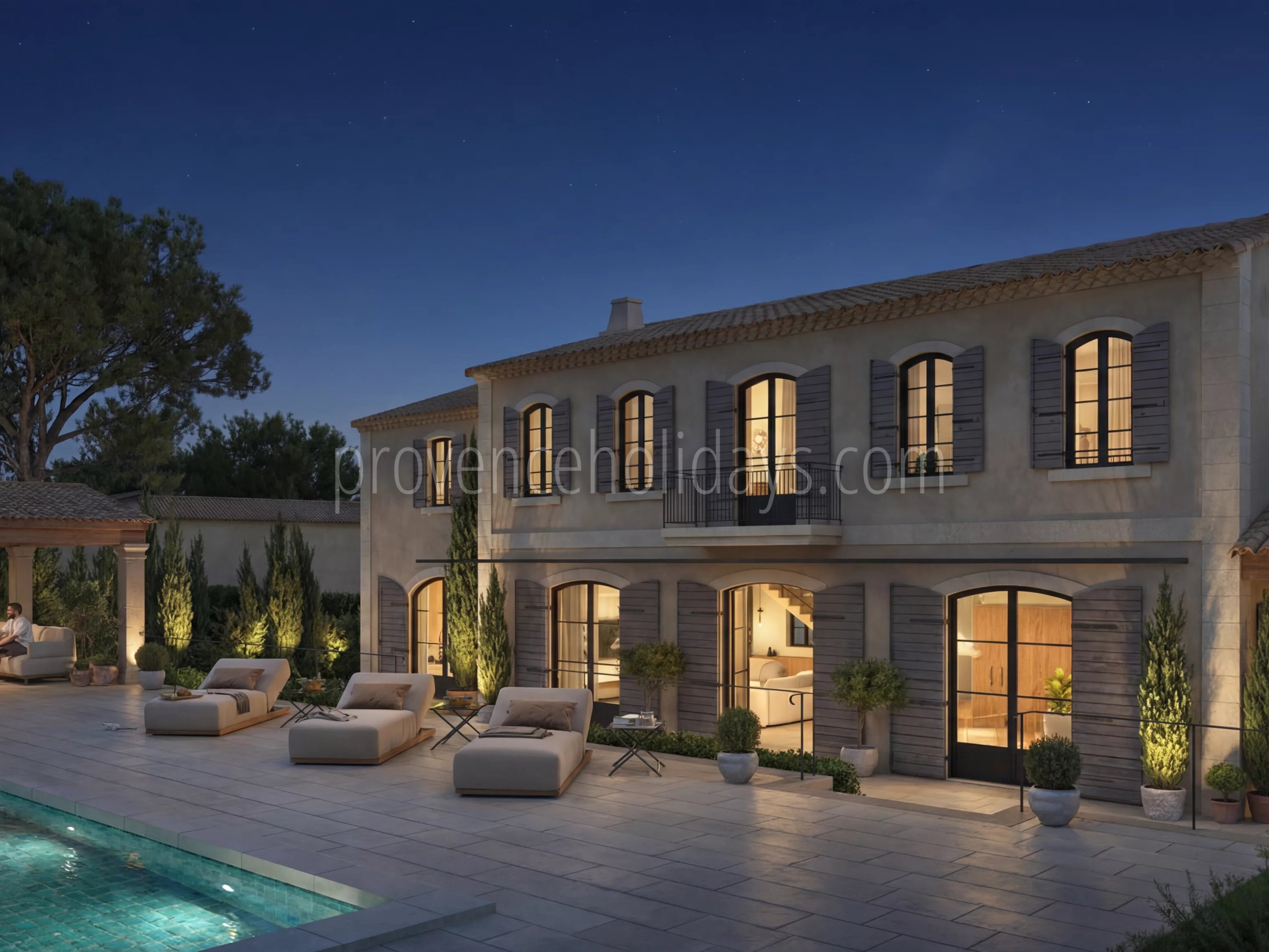 2 - Provençal bastide in Saint-Rémy-de-Provence: Villa: Pool