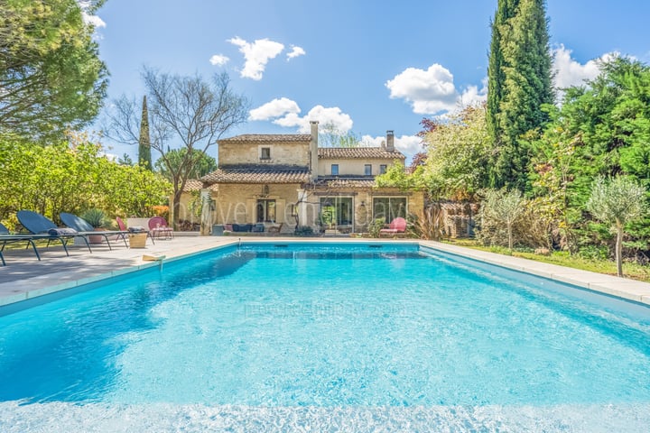 Mas de charme avec piscine près d'Oppède