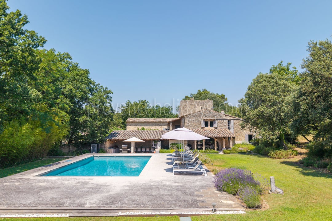 54 - Le Mas aux Gargouilles: Villa: Pool