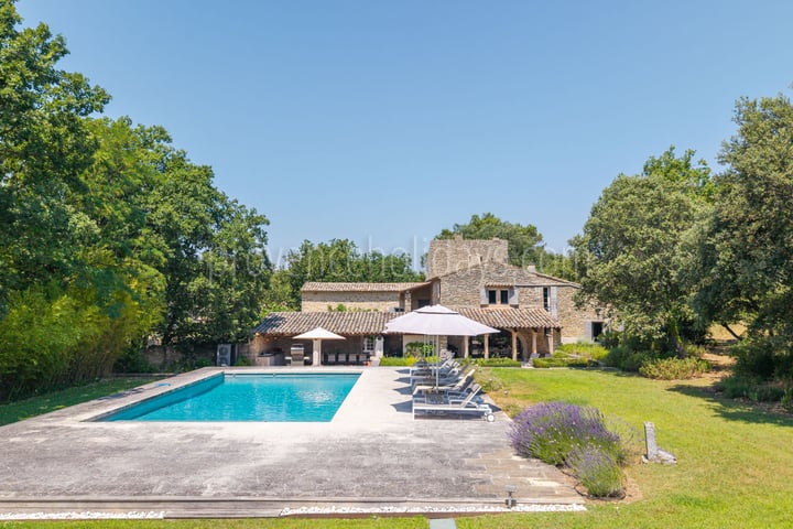 54 - Le Mas aux Gargouilles: Villa: Pool