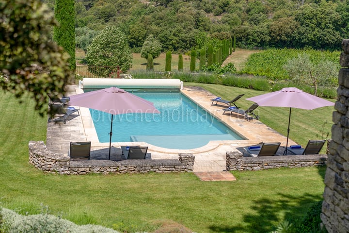 3 - Le Mas de Bonnieux: Villa: Pool