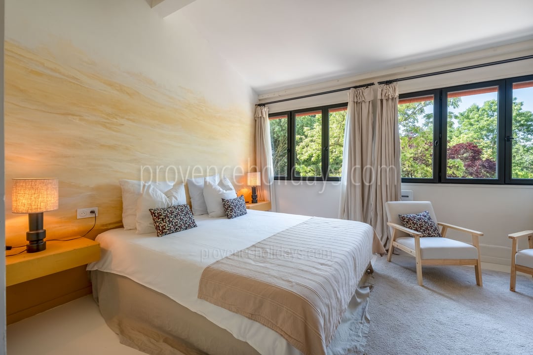 18 - La Terrasse Provençale: Villa: Bedroom