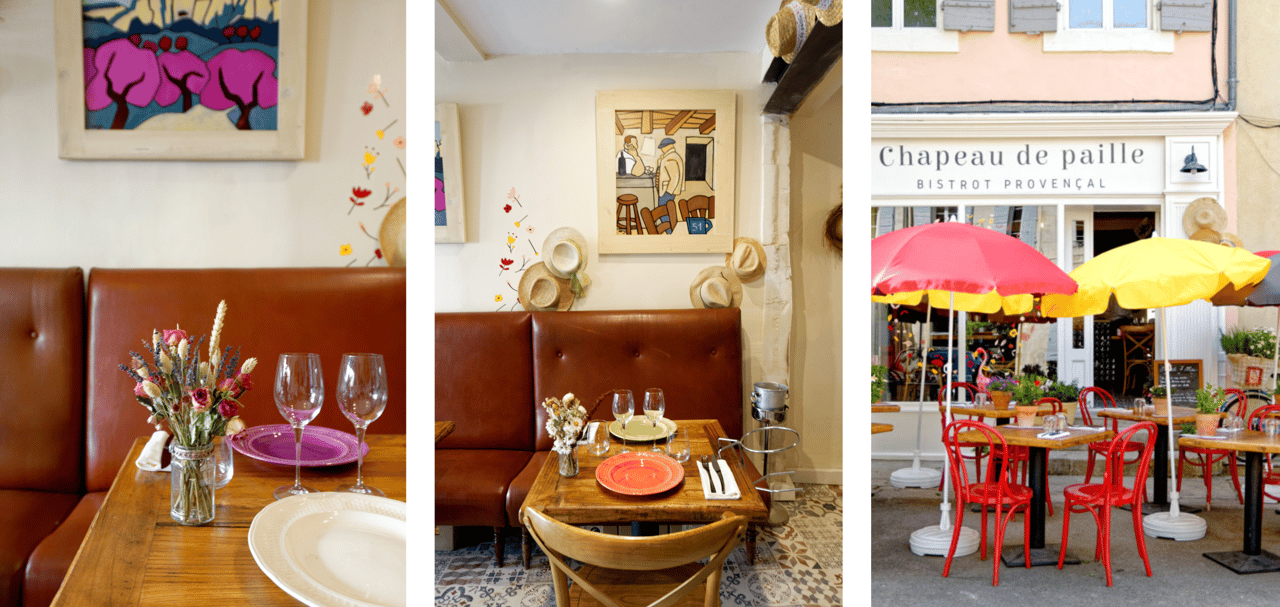restaurant picture montage