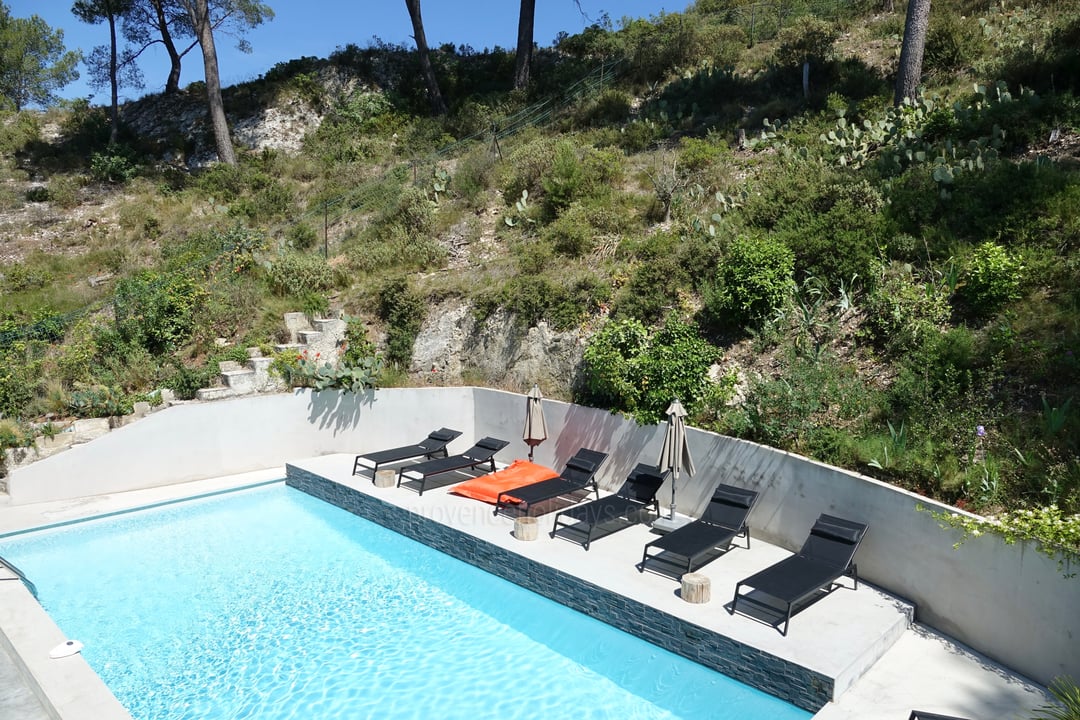 Charming holiday rental with heated pool 4 - Chez Chloé: Villa: Pool