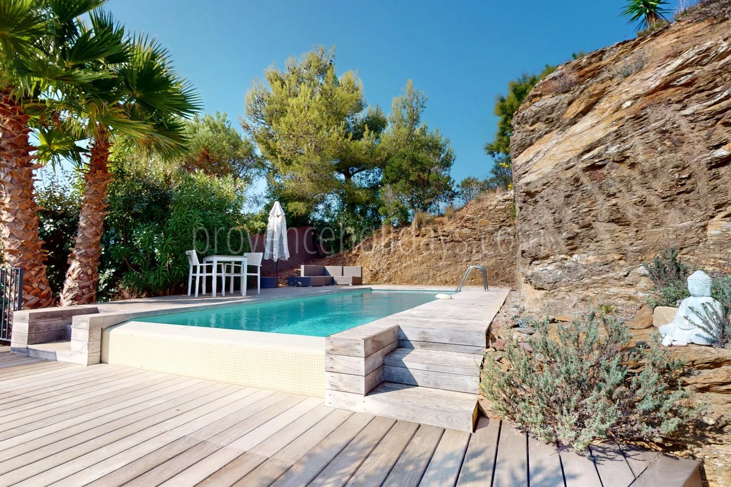 8 - Villa jumelée à Rayol-Canadel-sur-Mer: Villa: Pool