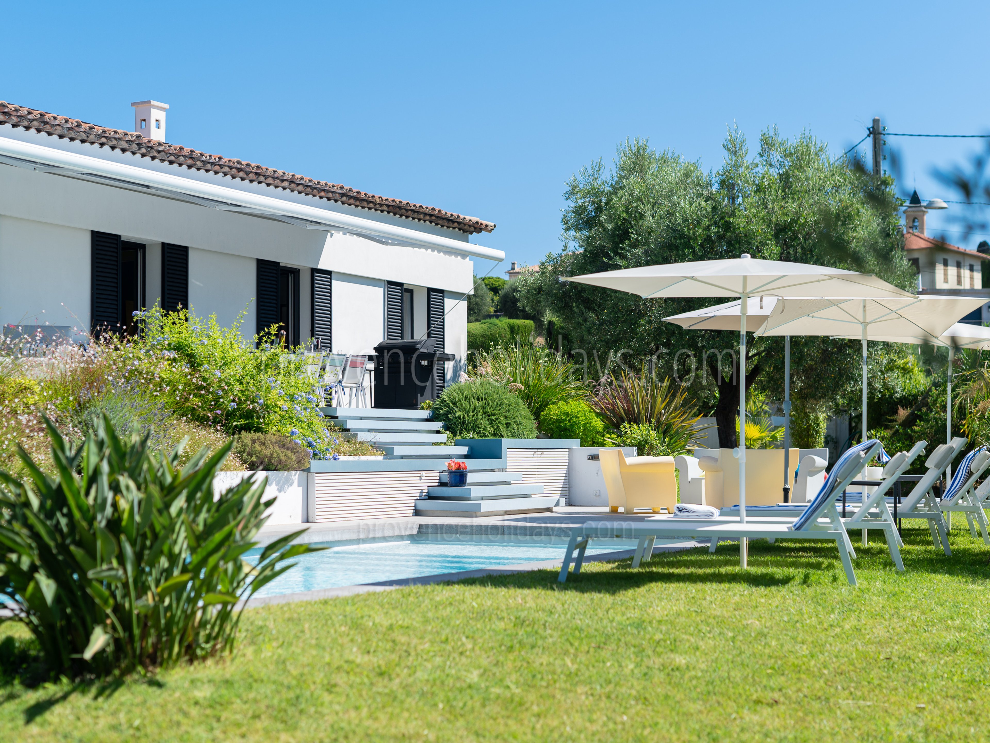 4 - Villa Blanche: Villa: Pool