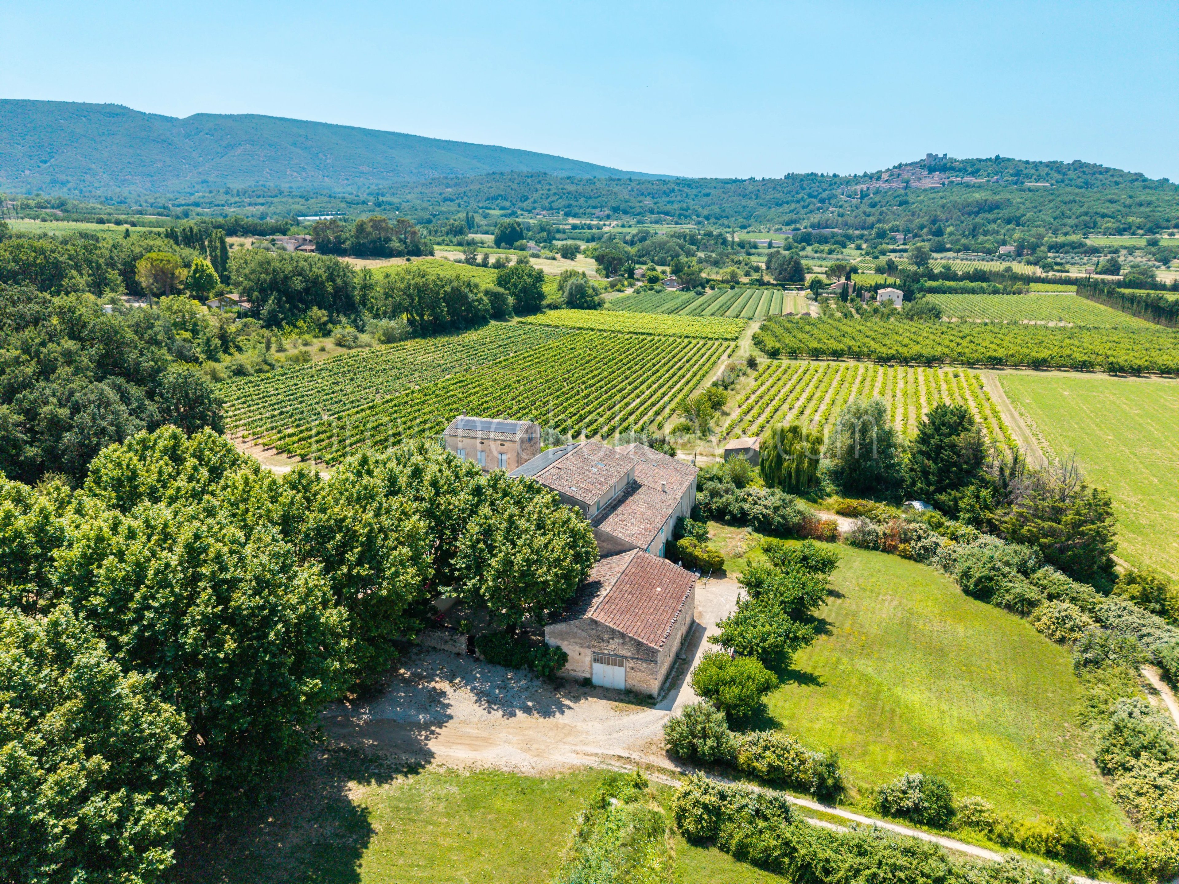 3 - Mas with pool in Bonnieux: Villa: Exterior