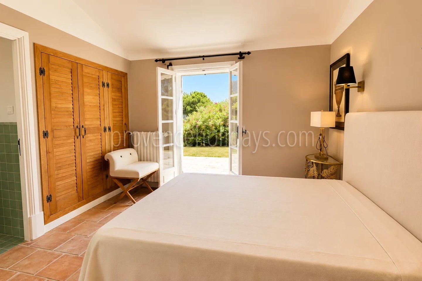 20 - Maison provençale à Grimaud: Villa: Bedroom