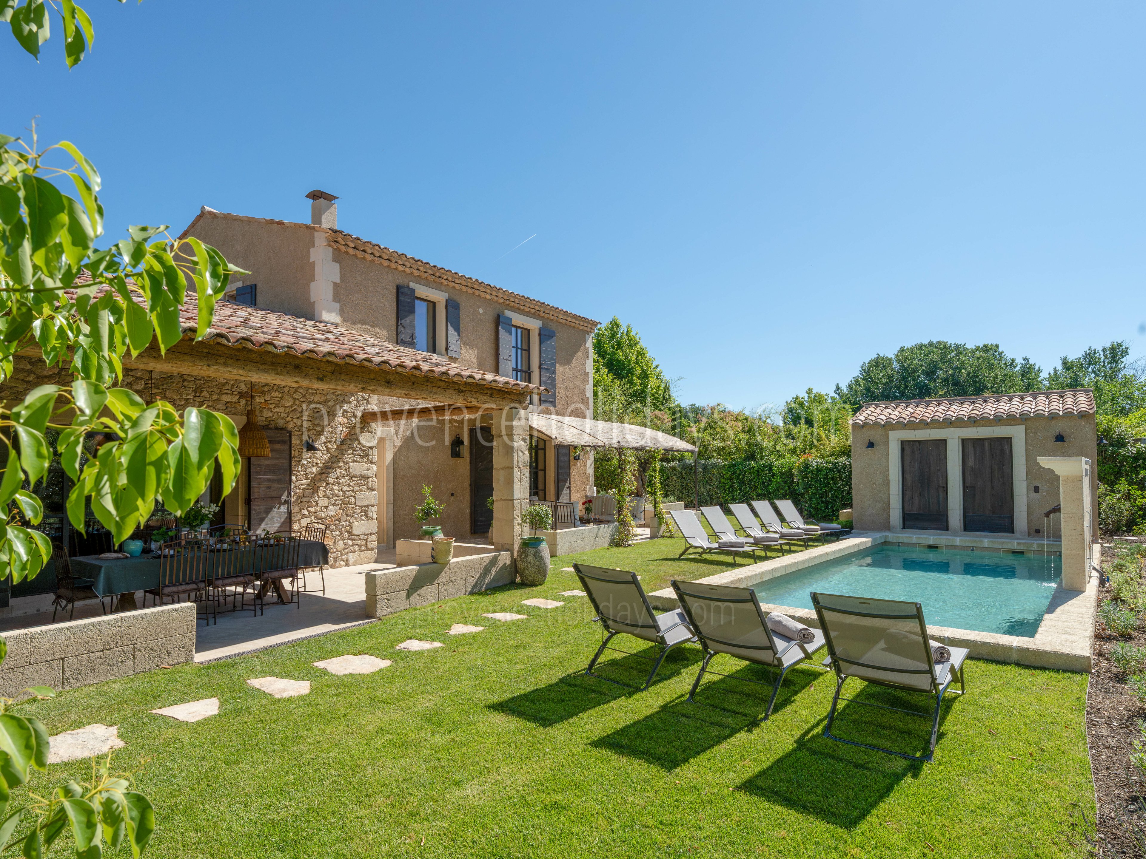 2 - Mas de la Douce Filiole: Villa: Pool
